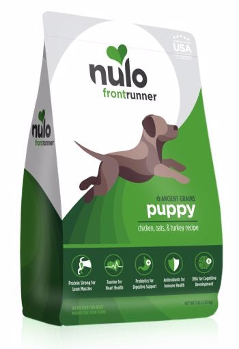 Nulo FrontRunner Puppy - Chicken, Oats, & Turkey - 11lb