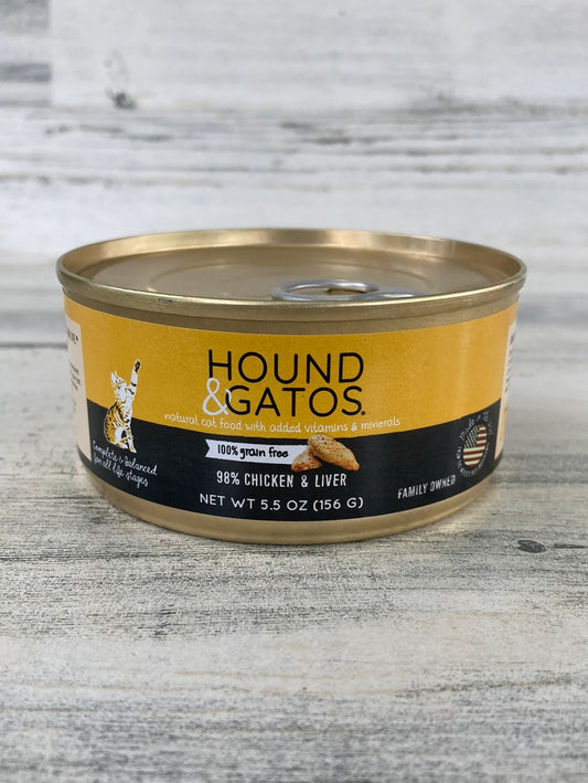 Grain Free Canned Cat Food Chicken/Chicken 5.5oz