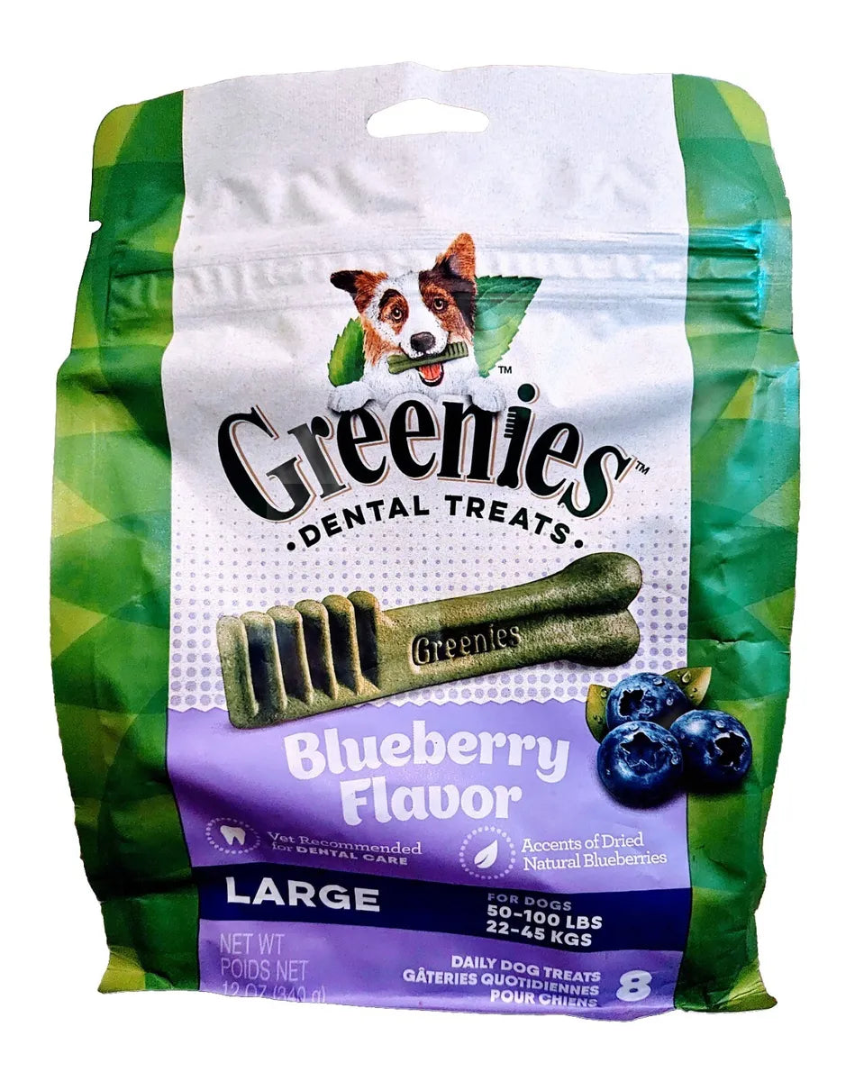 Greenies Blueberry Large Treat Pack - 12oz