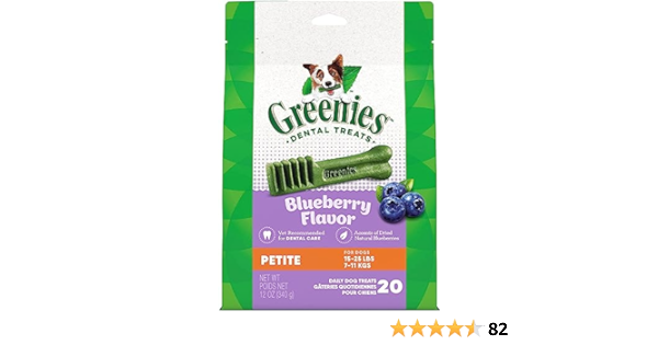 Greenies Blueberry Petite Treat Pack - 12oz