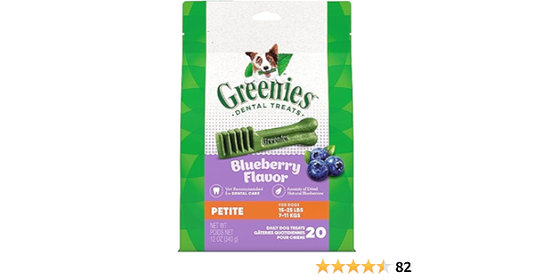 Greenies Blueberry Petite Treat Pack - 12oz