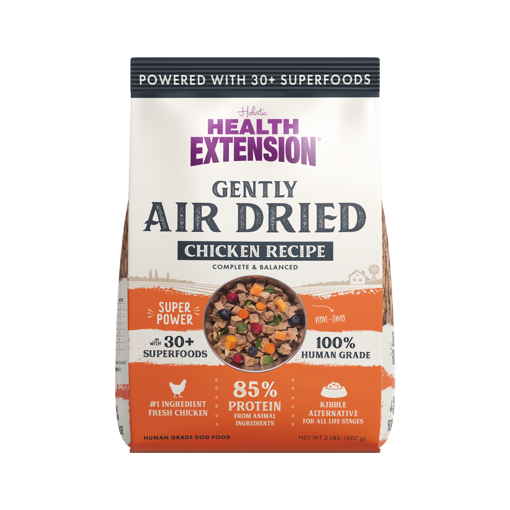 Health Extension Gently Air Dried Dog Food 2lb - Chicken