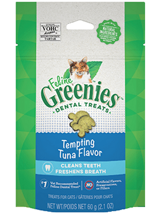 Greenies Feline Dental Treat - Tuna