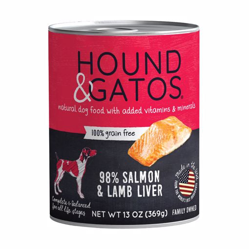 Hound & Gatos Wet Dog Food 13 oz.
