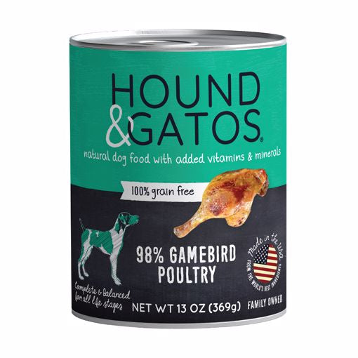 Hound & Gatos Wet Dog Food 13 oz.