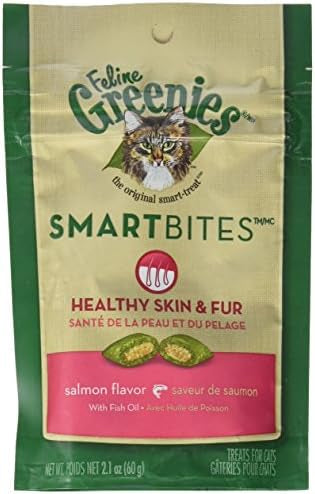 Greenies Smartbites Skin & Fur - Salmon Flavor - 2.1oz