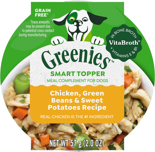 Greenies Toppers Wet Dog Food - Chicken, Beef, Sweet Potato’s & Spinach