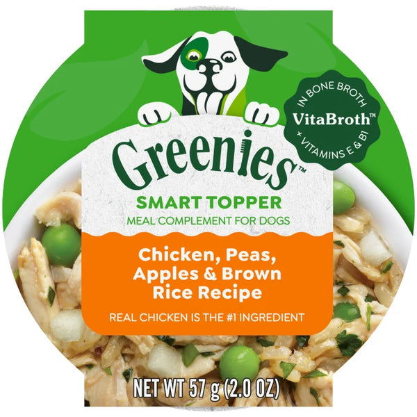 Greenies Toppers Wet Dog Food - Chicken, Peas, Apples & Brown Rice