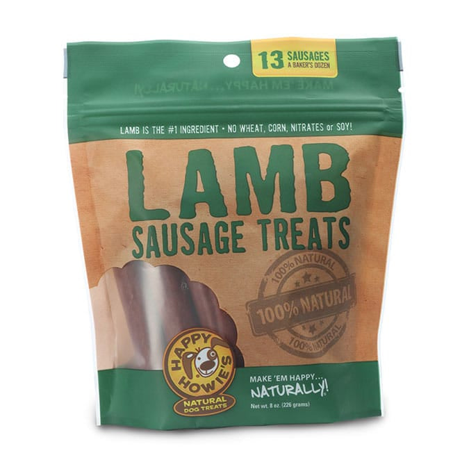 Happy Howie’s Lamb Sausage Treats - 13 Count - 8oz