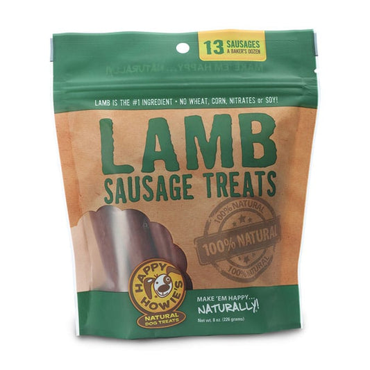 Happy Howie’s Lamb Sausage Treats - 13 Count - 8oz