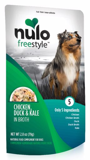 Nulo Freestyle Dog Pouch - Chicken, Duck, Kale - 2.8oz