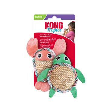 Kong Tropics Pals Cat Toys 2 pk