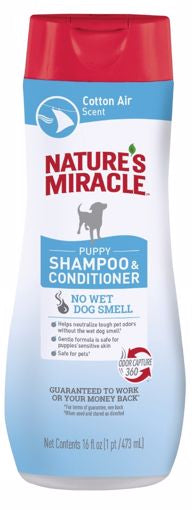 Nature’s Miracle Puppy Shampoo & Conditioner-16 oz.