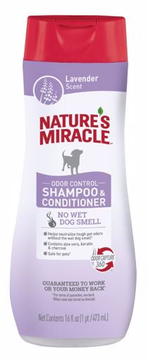 Natures Miracle Odor Control Shampoo & Conditioner- 16 oz.