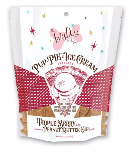 Lazy Dog Pup Pie & Ice Cream Triple Berry Peanut Butter
