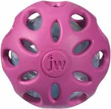 JW Puppy Crackle Heads Ball Small/Assorted Colors