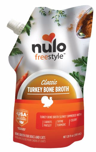 Nulo Freestyle Turkey Bone Broth 20 fl oz.