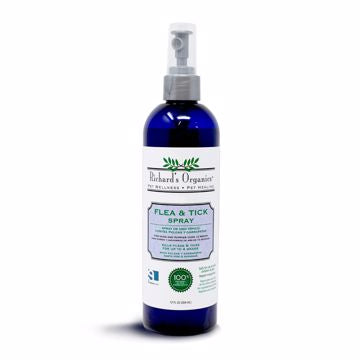 Richard’s Organics Natural Flea & Tick Spray 120z.