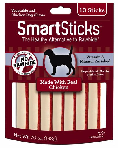 SMARTSTICKS CHICKEN-10 PK