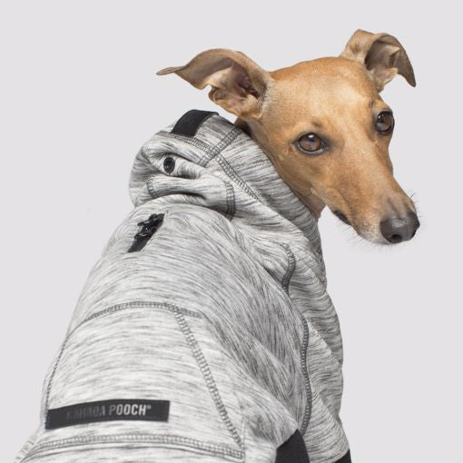 Canada Pooch-Hero Hoodie Grey Mix