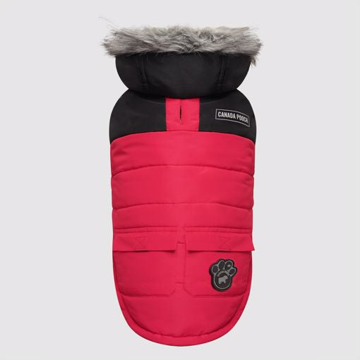 Canada Pooch-True North Parka-Red