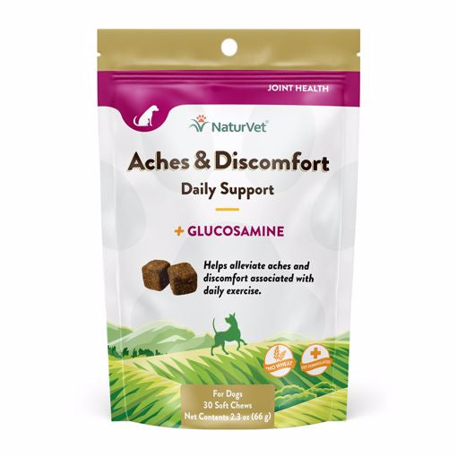 NaturVet Aches Discomforts Soft Chew 30ct.