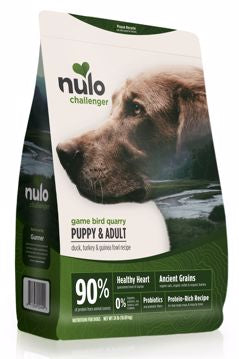 Nulo Challenger Game Bird Quarry Puppy & Adult Dog Food