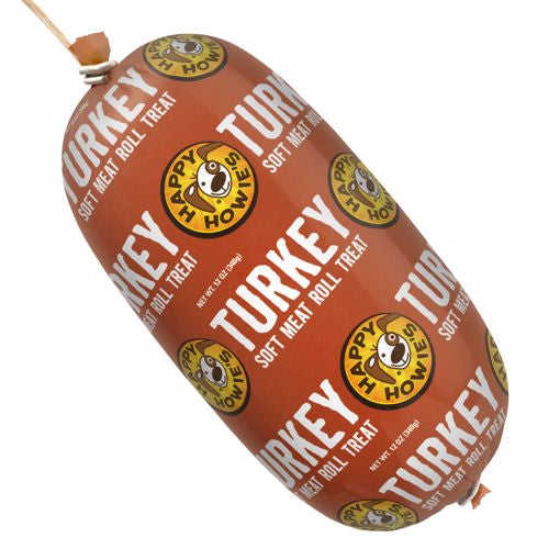 Happy Howies Turkey Meat Roll 12 Oz