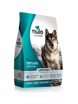 Nulo FreeStyle Puppy & Adult Grain Free Dog Food -Salmon - 4lb