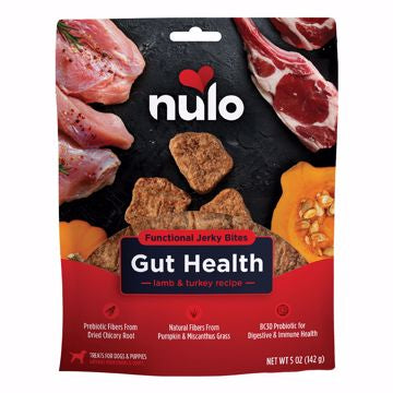 Nulo Functional Jerky Bites Gut Health 5 oz.