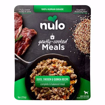 Nulo Gently Cooked Meals Duck, Chicken, & Quinoa Recipe 9 oz