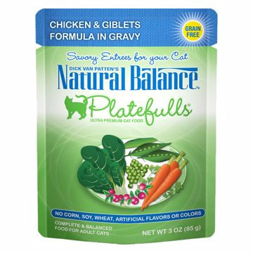 Natural Balance Platefulls Chicken & Giblets 3 oz.