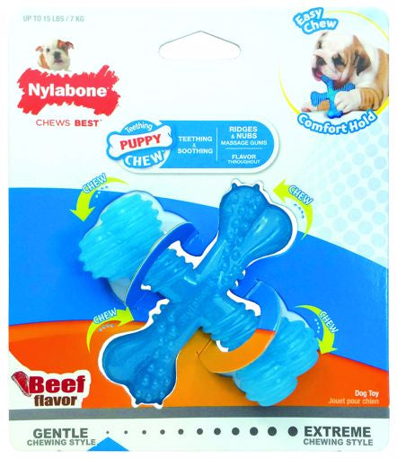 Nylabone Dura Chew Bone Small Puppy Beef Flavor
