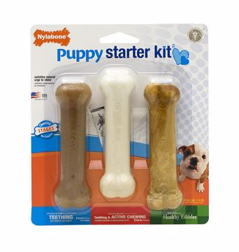 Nylabone Puppy Starter Kit - Dog Bone