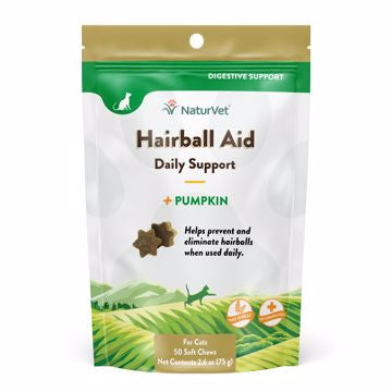 Naturvet Hairball Aid Daily Support + Pumpkin