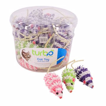 Turbo Mop Mice Cat Toy