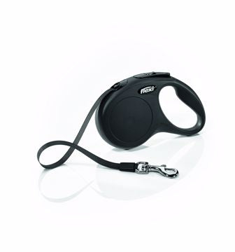 Flexi Lg New Classic Tape - Black 26ft