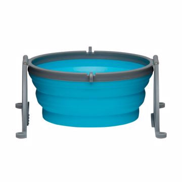 Medium Bella Roma Travel Bowl- Blue
