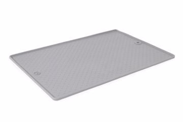 Large Pet Bowl Grippmat - Gray