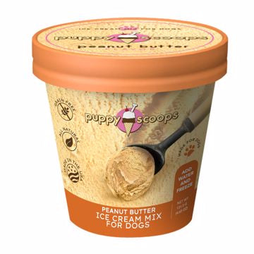 Hoggin’ Dogs Puppy Scoops Ice Cream Mix - Peanut Butter - 4.65oz