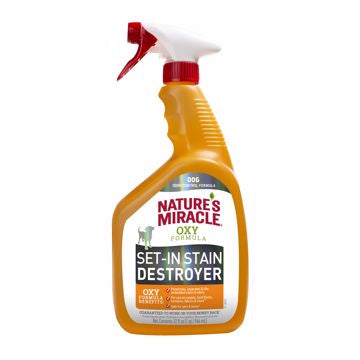 Nature’s Miracle Orange Oxy Stain & Odor Remover  for Dogs - Trigger Spray 32oz.