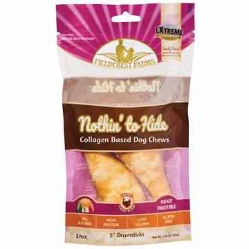 FieldCrest Farms-Nothin’ to Hide 5in. Drumsticks -Turkey 2pk.
