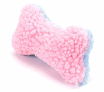 Lil Pals Fleece Toy- Bone Pink/Bone