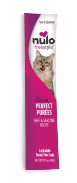 Nulo Freestyle Perfect Purées - Beef & Sardine  .5 oz
