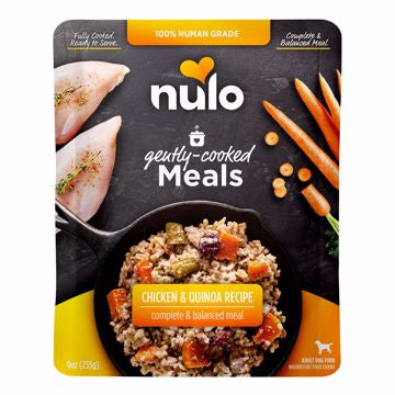 Nulo Gently Cooked Meals for Dogs - Chicken & Quinoa Recipe 9 oz
