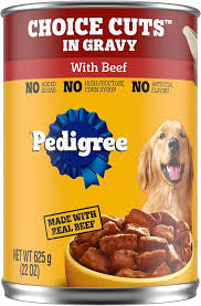 Pedigree Choice Cuts in Gravy with Beef Can - Dogs/22oz.