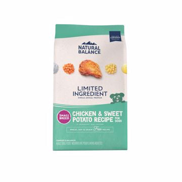 Natural Balance Chicken & Sweet Potato Dry Dog Food 4lbs