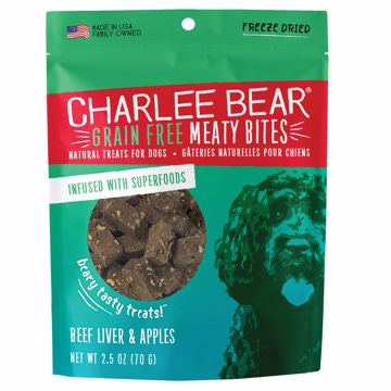 Meaty Bites Beef Liver/Apple 2.5 oz