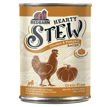 Redbarn Wet Dog Food Chicken And Pumpkin Stew 12oz
