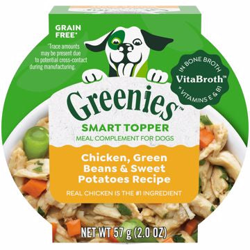 Greenies Toppers Wet Dog Food- Chicken, Green Beans & Sweet Potato’s
